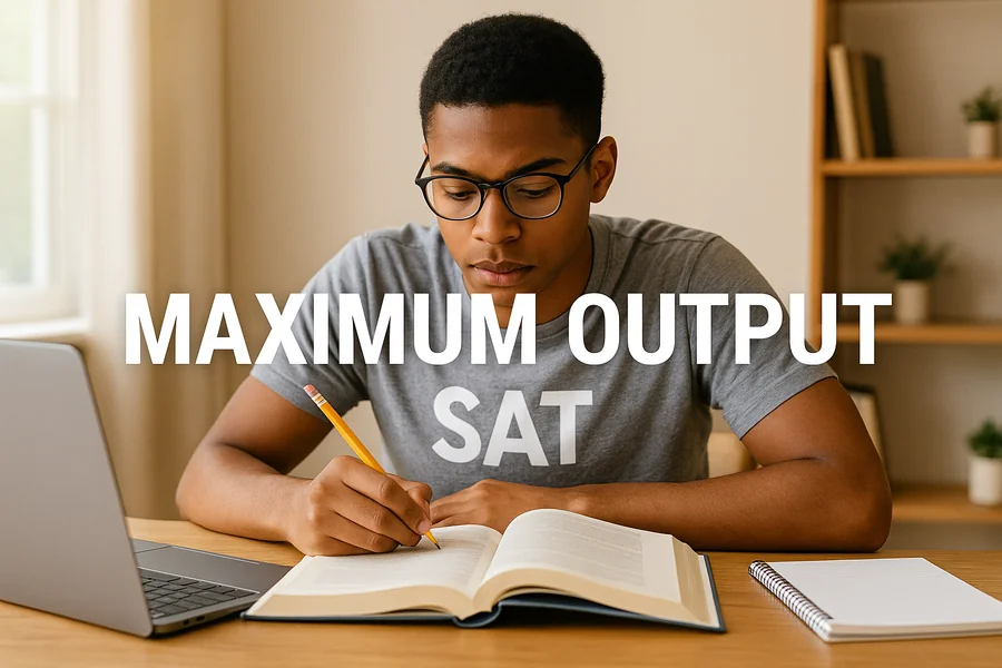 Unlocking Maximum Output: Smarter SAT Prep Strategies for 2025 and Beyond