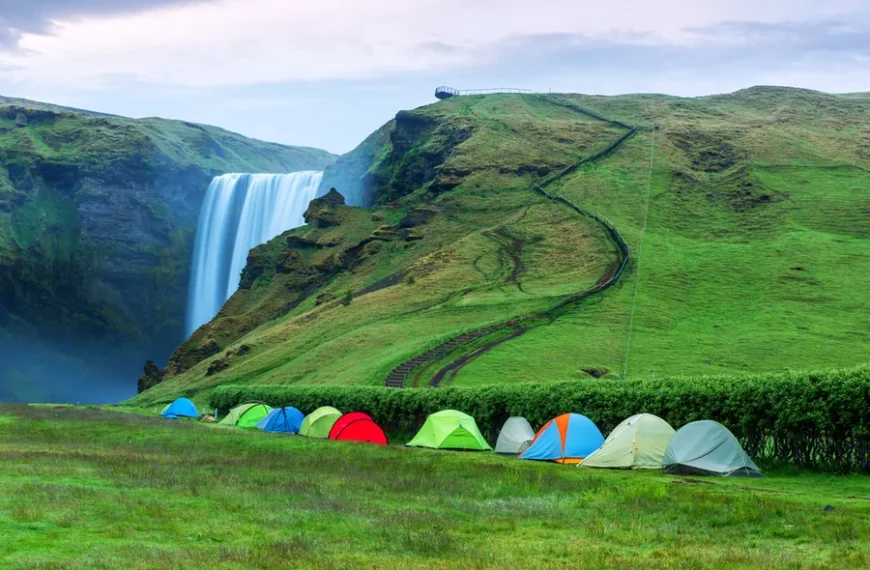 Camping in Iceland