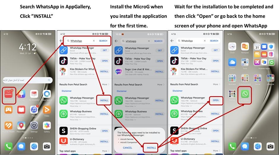 Why is WhatsApp Login Failing on my Huawei Device1 WhatsApp